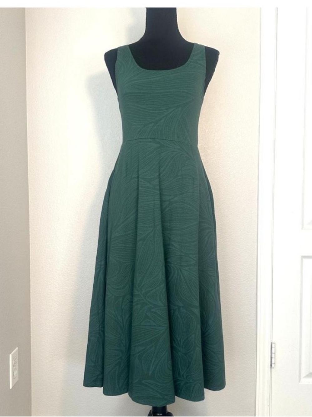 Happy Earth organic cotton midi dress